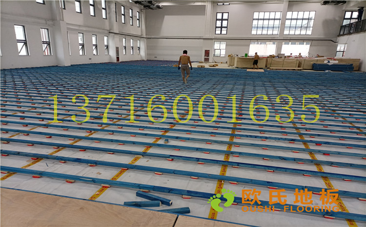 江蘇宿遷運河路學(xué)校體育館木地板案例